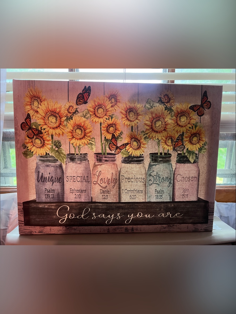 Sunflower Mason Jar Wall Art - Yellow Floral Home Wall Decor